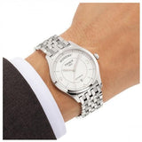 Tissot T Classic T One Automatic Silver Dial Silver Steel Strap Watch For Men - T038.430.11.037.00 Buy Now By Tissot