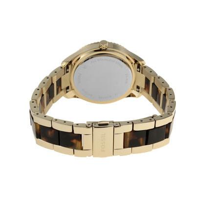 Fossil Stella Multifunction Gold Dial Two Tone Steel Strap Watch for Women - ES4756 Buy Now By Fossil