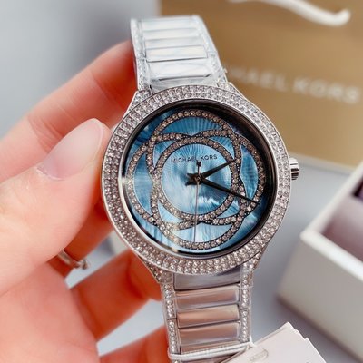 Michael Kors Kerry Mother of Pearl Dial Silver Strap Watch for Women - MK3480 Buy Now By Michael Kors