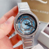 Michael Kors Kerry Mother of Pearl Dial Silver Strap Watch for Women - MK3480 Buy Now By Michael Kors