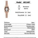 Emporio Armani Gianni T-Bar Analog Crystal Brown Dial Rose Gold Steel Strap Watch For Women - AR11407 Buy Now By Emporio Armani