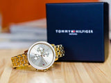 Tommy Hilfiger Madison Quartz Gold Dial Gold Steel Strap Watch For Women - 1782189 Buy Now By Tommy Hilfiger