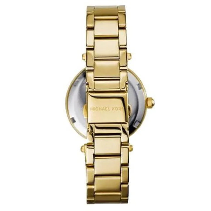 Michael Kors Parker White Dial Gold Steel Strap Watch for Women - MK6056 Buy Now By Michael Kors