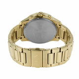 Armani Exchange Banks Chronograph Black Dial Gold Steel Strap Watch For Men - AX1721 Buy Now By Armani Exchange