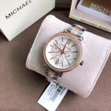 Michael Kors Sofie Chronograph White Dial Two Tone Steel Strap Watch For Women - MK4353 Buy Now By Michael Kors