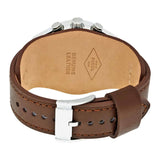 Fossil Coachman Chronograph Silver Dial Brown Leather Strap Watch for Men - CH2565 Buy Now By Fossil