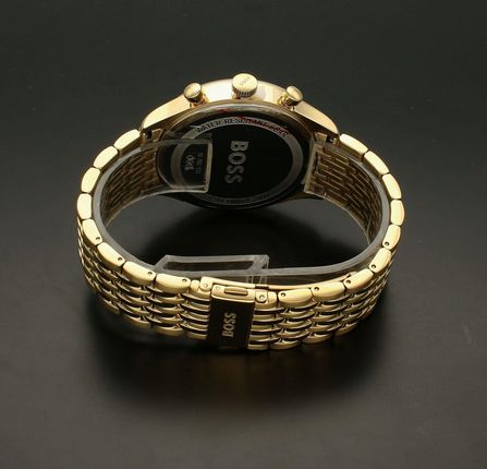 Hugo Boss Gregor Chronograph Grey Dial Gold Steel Strap Watch For Men - 1514051 Buy Now By Hugo Boss