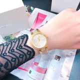 Michael Kors Gabbi Crystals Gold Dial Gold Steel Strap Watch For Women - MK3985 Buy Now By Michael Kors