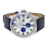 Tommy Hilfiger Jackson Silver Dial Black Leather Strap Watch for Men - 1791240 Buy Now By Tommy Hilfiger