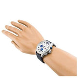 Tommy Hilfiger Jackson Silver Dial Black Leather Strap Watch for Men - 1791240 Buy Now By Tommy Hilfiger