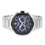 Hugo Boss Supernova Chronograph Blue Dial Silver Steel Strap Watch for Men - 1513360 Buy Now By Hugo Boss