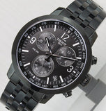 Tissot PRC 200 Chronograph Black Dial Black Steel Strap Watch For Men - T114.417.33.057.00 Buy Now By Tissot