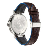 Versace Aion Chronograph White Dial Brown Leather Strap Watch for Men - VBR010017 Buy Now By Versace