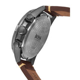 Hugo Boss Nomad Blue Dial Brown Leather Strap Watch for Men - 1513773 Buy Now By Hugo Boss