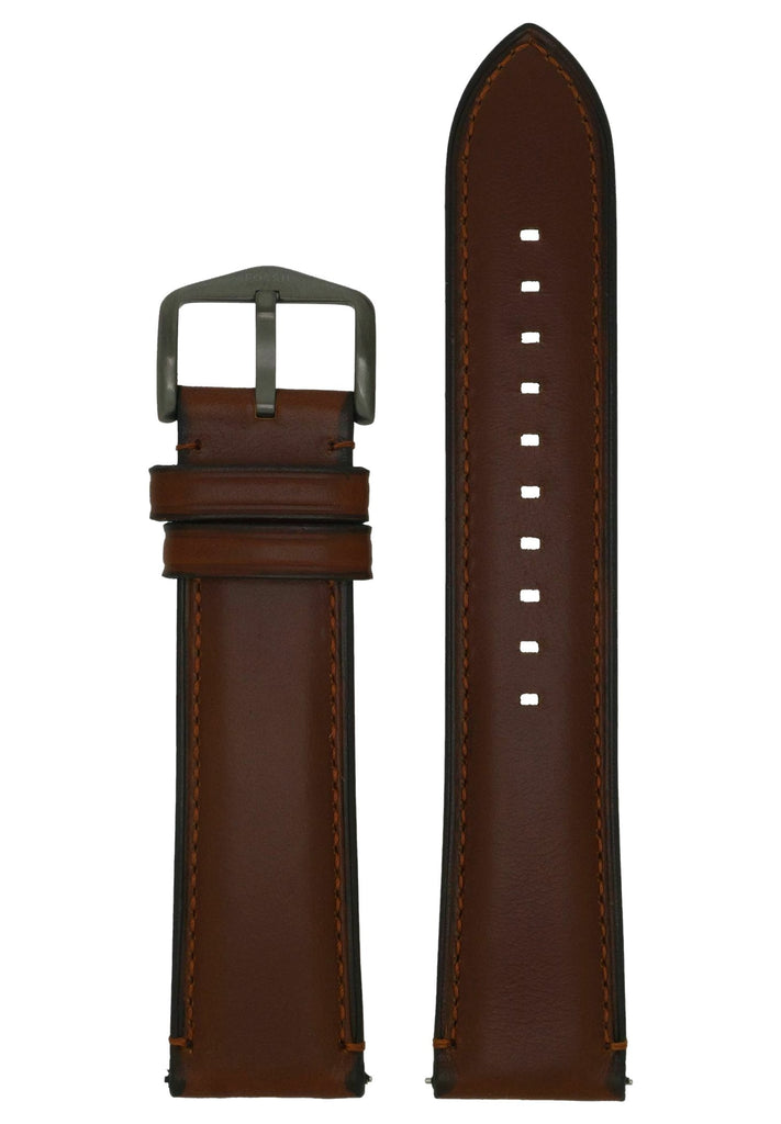 Fossil Townsman Chronograph Gray Dial Brown Leather Strap Watch for Men - FS5522 Buy Now By Fossil