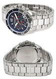 Coach Kent Chronograph Blue Dial Silver Steel Strap Watch for Men - 14602555 Buy Now By Coach