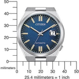 Citizen Tsuyosa Automatic Dark Blue Dial Silver Steel Strap Watch For Men - NJ0151-88L Buy Now By Citizen