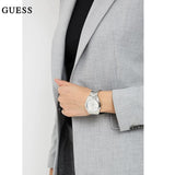 Guess G-Twist Silver Dial Silver Steel Strap Watch for Women - W1082L1 Buy Now By Guess