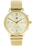 Tommy Hilfiger Blake Quartz Gold Dial Gold Mesh Bracelet Watch for Women - 1782302 Buy Now By Tommy Hilfiger