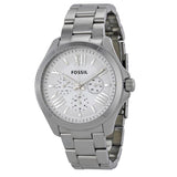 Fossil Cecile Multifunction Silver Dial Silver Steel Strap Watch for Women - AM4509 Buy Now By Fossil