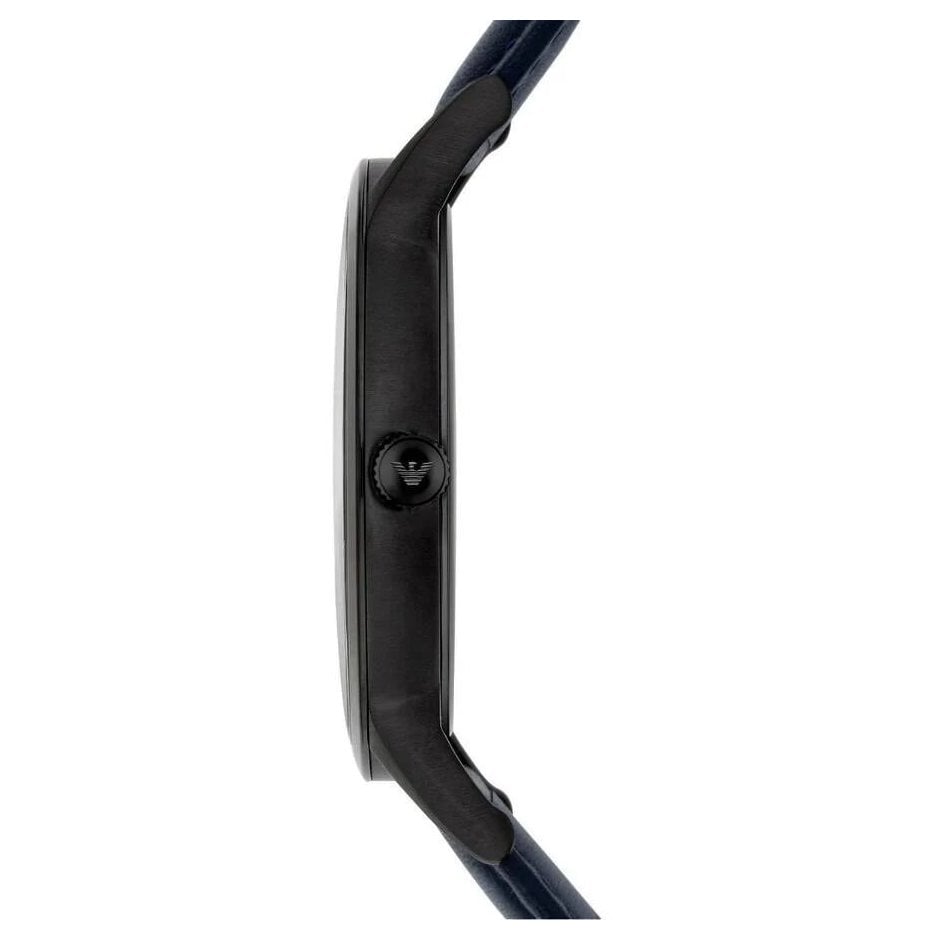 Emporio Armani Renato Blue Dial Blue Leather Strap Watch For Men - AR2479 Buy Now By Emporio Armani