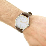 Hugo Boss Classic White Dial Brown Leather Strap Watch for Men - 1513486 Buy Now By Hugo Boss