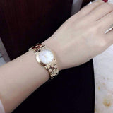 Marc Jacobs Mini Amy White Dial Gold Steel Strap Watch for Women - MBM3057 Buy Now By Marc Jacobs