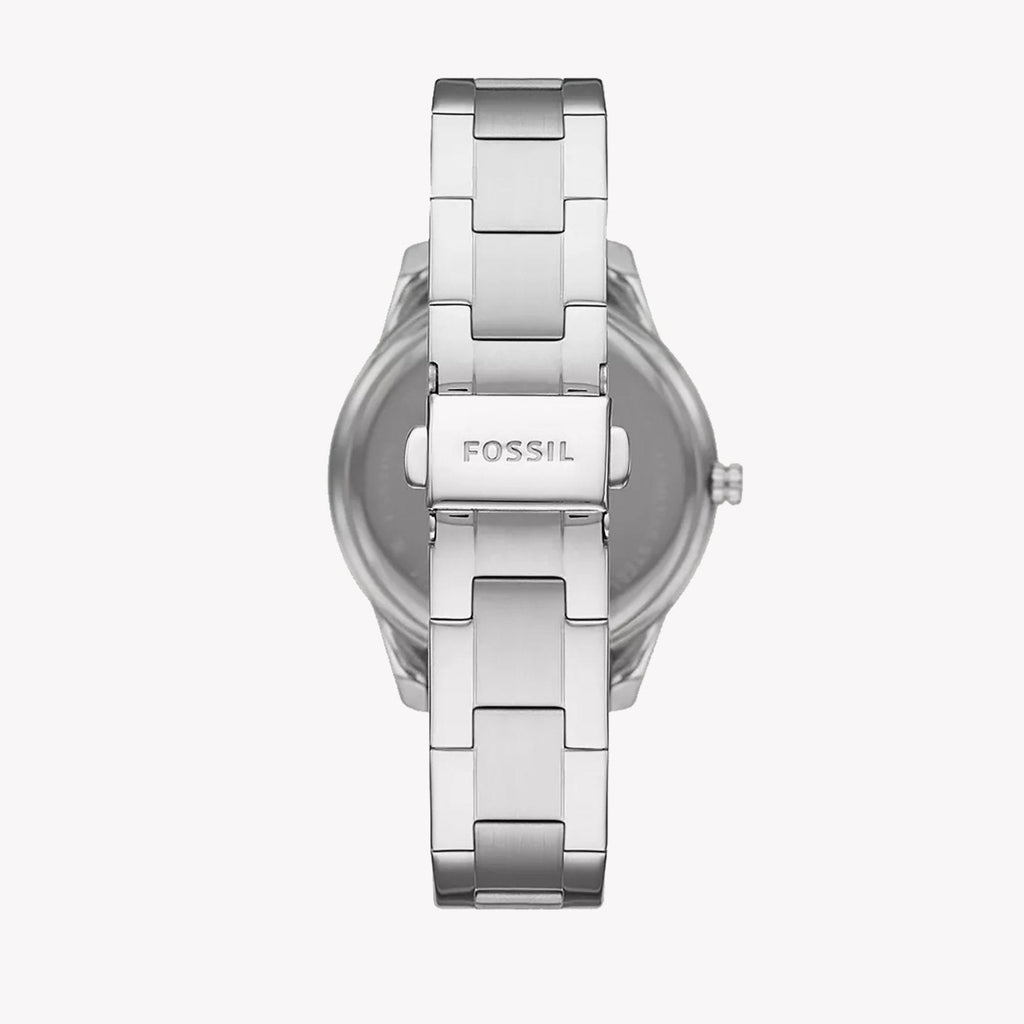Fossil Stella Sport Multifunction Silver Dial Silver Steel Strap Watch for Women - ES5108 Buy Now By Fossil