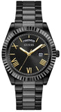 Guess Connoisseur Black Dial Black Steel Strap Watch for Men - GW0265G4 Buy Now By Guess