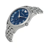 Emporio Armani Valente Chronograph Blue Dial Silver Steel Strap Watch For Men - AR1789 Buy Now By Emporio Armani