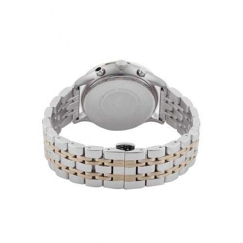 Emporio Armani Classic Blue Dial Two Tone Steel Strap Watch For Men - AR1847 Buy Now By Emporio Armani