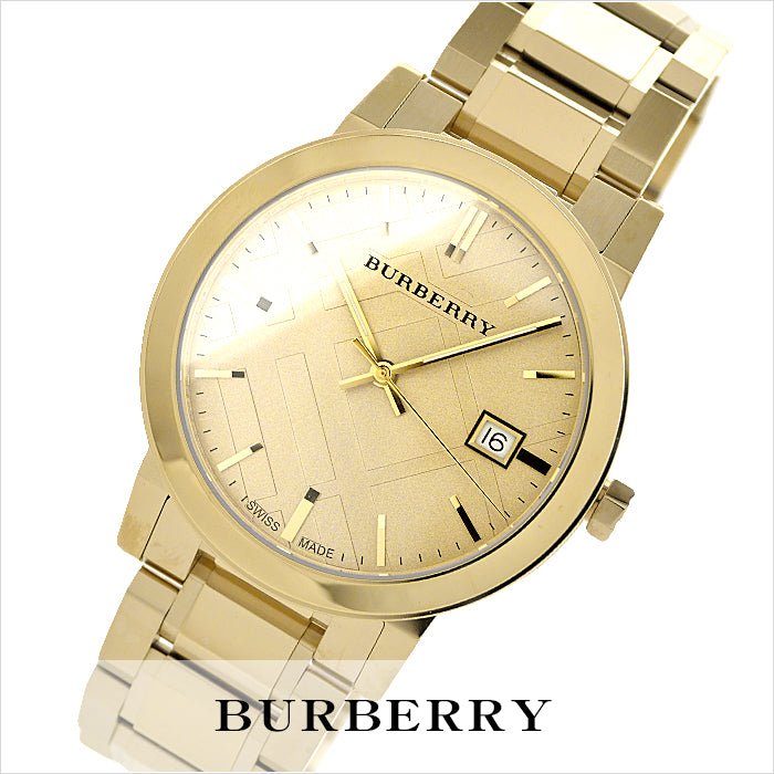 Burberry The City Gold Dial Gold Steel Strap Watch for Women - BU9033 Buy Now By Burberry