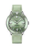 Breitling Superocean Heritage '57 Pastel Paradise Green Dial Green Leather Strap Watch for Women - A10340361L1X1 Buy Now By Breitling
