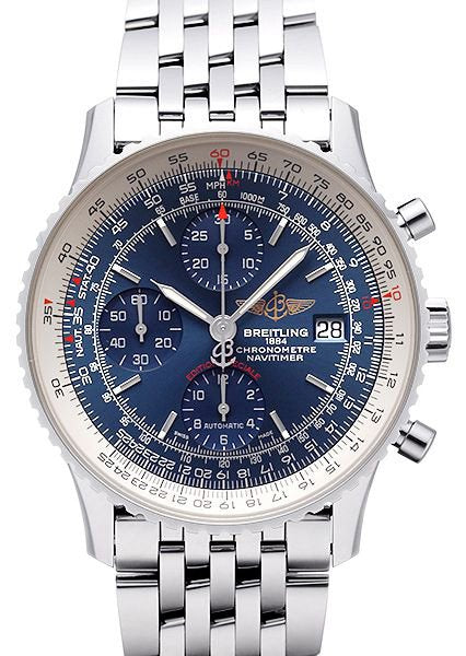 Breitling Navitimer Heritage Special Edition Blue Dial Silver Steel Strap Mens Watch - A1332412/C942 Buy Now By Breitling