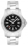 Breitling Avenger Automatic 43mm Black Dial Silver Steel Strap Watch for Men - A17318101B1A1 Buy Now By Breitling
