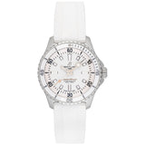 Breitling Superocean Automatic 36 White Dial White Rubber Strap Watch for Men - A17377211A1S1 Buy Now By Breitling