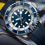 Breitling Superocean Automatic 46 Blue Dial Blue Rubber Strap Watch for Men - A17378E71C1S1 Buy Now By Breitling