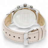 Tommy Hilfiger Blake Chronograph Silver Dial Pink Leather Strap Watch For Women - 1781906 Buy Now By Tommy Hilfiger