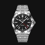 Breitling Chronomat GMT 40 Automatic Black Dial Silver Steel Strap Watch for Men - A32398101B1A1 Buy Now By Breitling