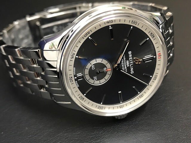 Breitling Premier Automatic 40mm Stainless Steel Anthracite Dial Mens Watch - A37340351B1A1 Buy Now By Breitling