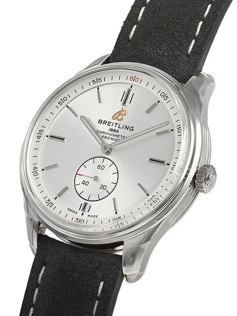Breitling Premier Automatic 40mm Stainless Steel Silver Dial Mens Watch - A37340351G1X2 Buy Now By Breitling