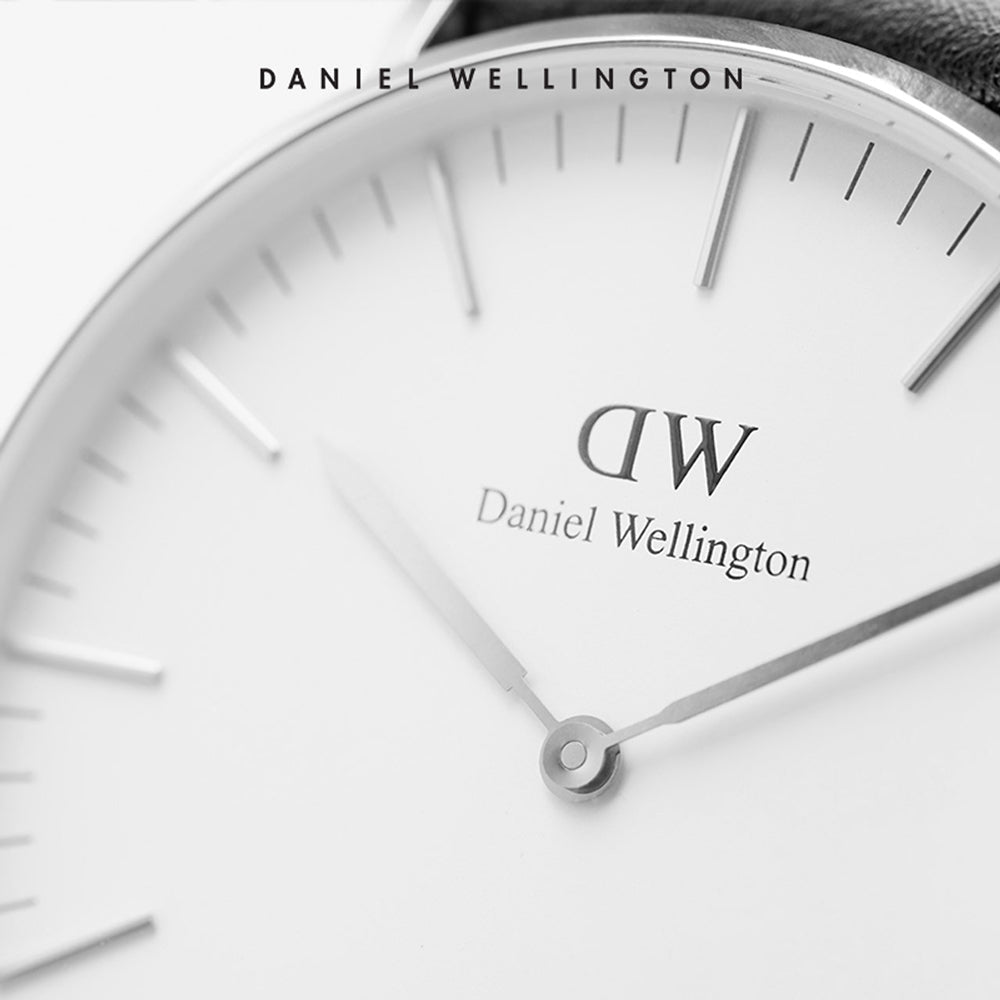 Daniel Wellington Classic Glasgow White Dial Two Tone NATO Strap Unisex Watch - DW00100047 Buy Now By Daniel Wellington
