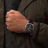 Breitling Premier Automatic 40mm Day & Date Black Dial Black Leather Strap Mens Watch - A45340241B1P2 Buy Now By Breitling