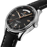 Breitling Premier Automatic 40mm Day & Date Black Dial Black Strap Mens Watch - A45340241B1X1 Buy Now By Breitling