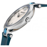 Versace Olympo Gleam White Dial Green Leather Strap Watch for Women - VAN020016 Buy Now By Versace