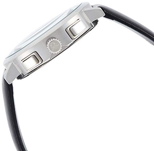 Calvin Klein Posh Black Dial Black Leather Strap Watch for Men - K8Q371C1 Buy Now By Calvin Klein