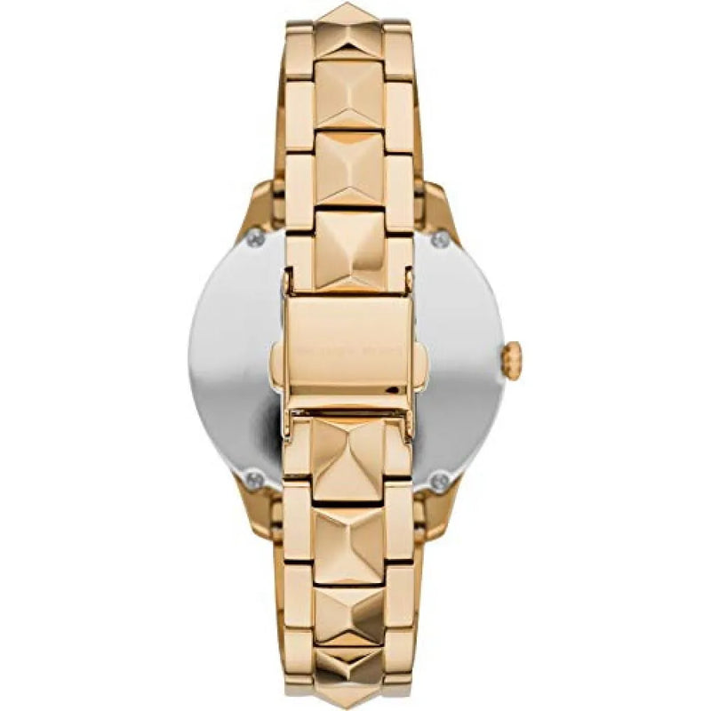 Michael Kors Runway Mercer Quartz Black Dial Two Tone Steel Strap Watch For Women - MK6672 Buy Now By Michael Kors