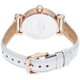 Coach Madison White Dial White Leather Strap Watch for Women - 14502401 Buy Now By Coach