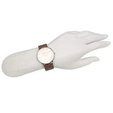Coach Perry White Dial Brown Leather Strap Watch for Women - 14503154 Buy Now By Coach