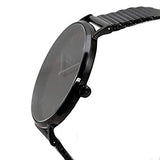 Coach Charles Black Dial Black Mesh Bracelet Watch for Men - 14602148 Buy Now By Coach